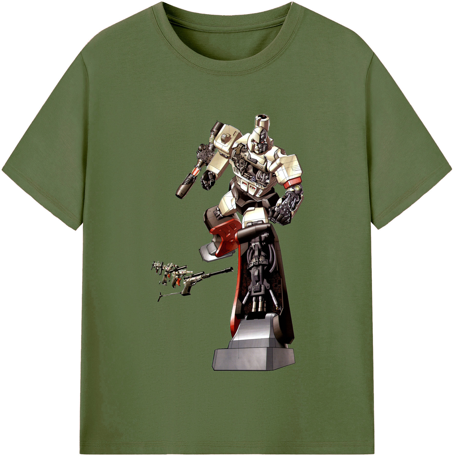 （画像用）  綿100％半袖Tシャツ（フロントプリント）